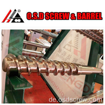 Silikongummi Kabelextruder Schneckenzylinder screw